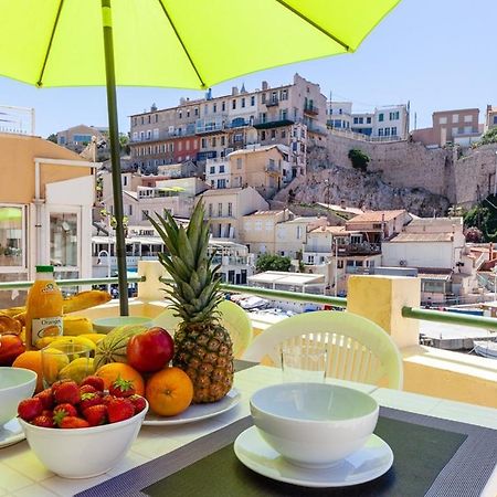 Au Vallon -Terrasse De Reve Au Vallon Des Auffes Marseille Eksteriør bilde