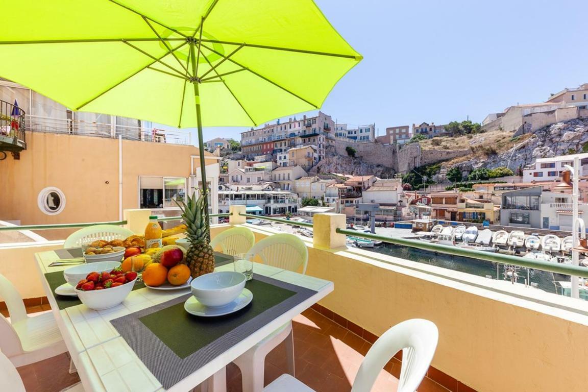 Au Vallon -Terrasse De Reve Au Vallon Des Auffes Marseille Eksteriør bilde