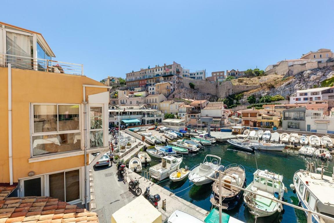 Au Vallon -Terrasse De Reve Au Vallon Des Auffes Marseille Eksteriør bilde