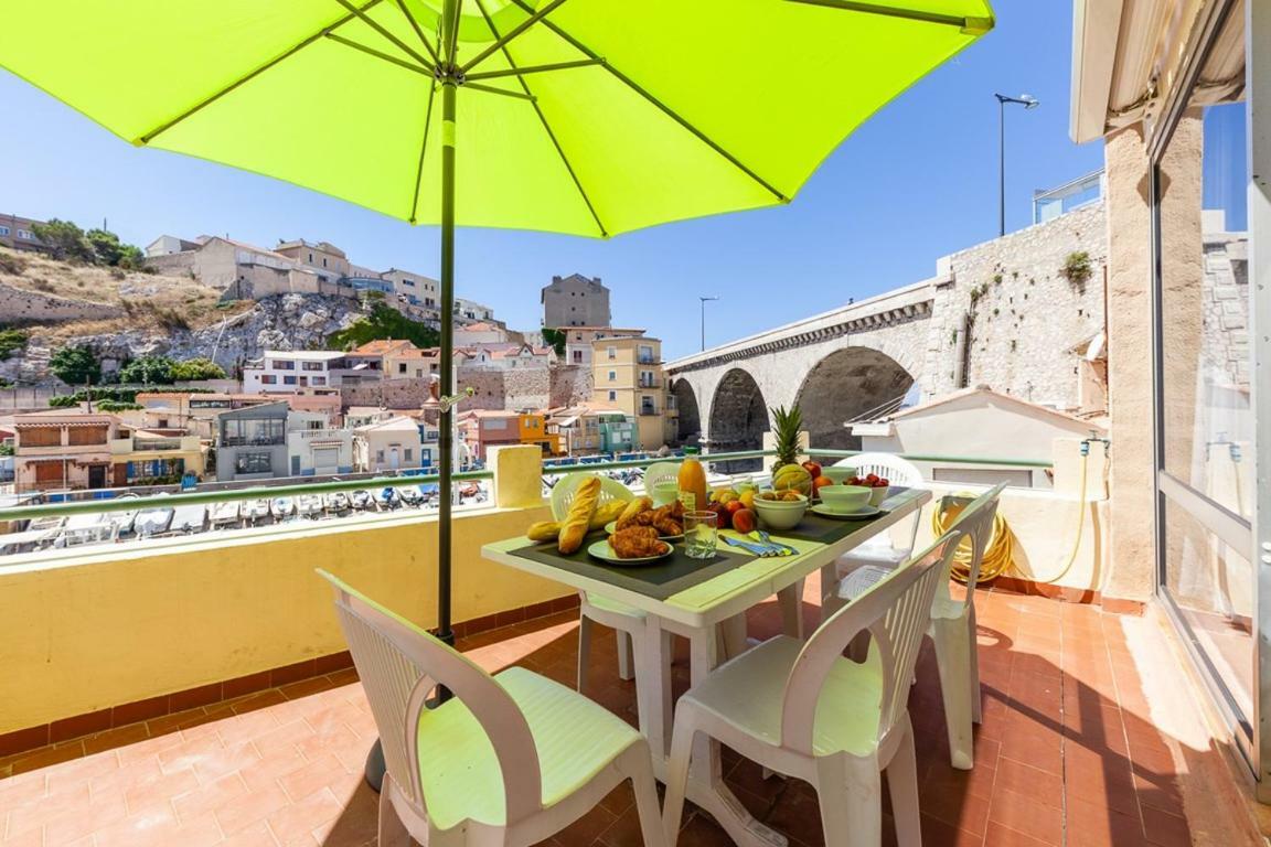 Au Vallon -Terrasse De Reve Au Vallon Des Auffes Marseille Eksteriør bilde